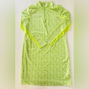 STELLA PARKER, Women’s dress, Long Sleeve, Size S, Green color.